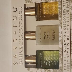Sand + Fog Eau de Parfum set - 3 x 15ml